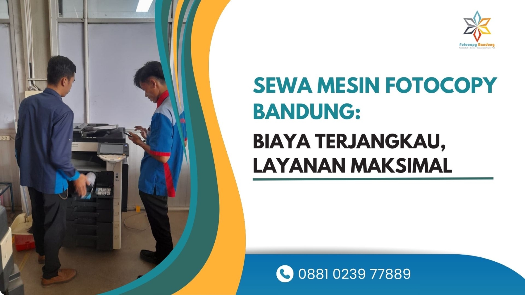 Sewa Mesin Fotocopy Bandung Biaya Terjangkau, Layanan Maksimal