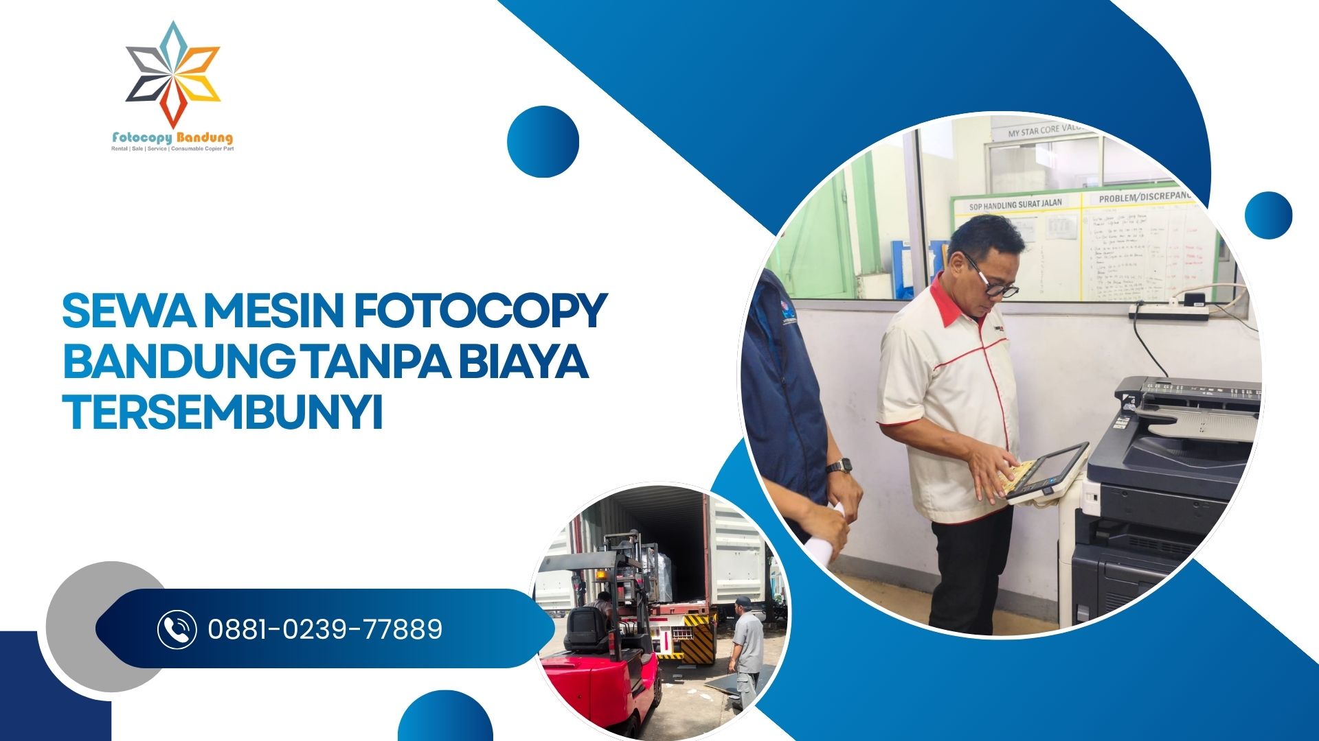 Sewa Mesin Fotocopy Bandung Tanpa Biaya Tersembunyi
