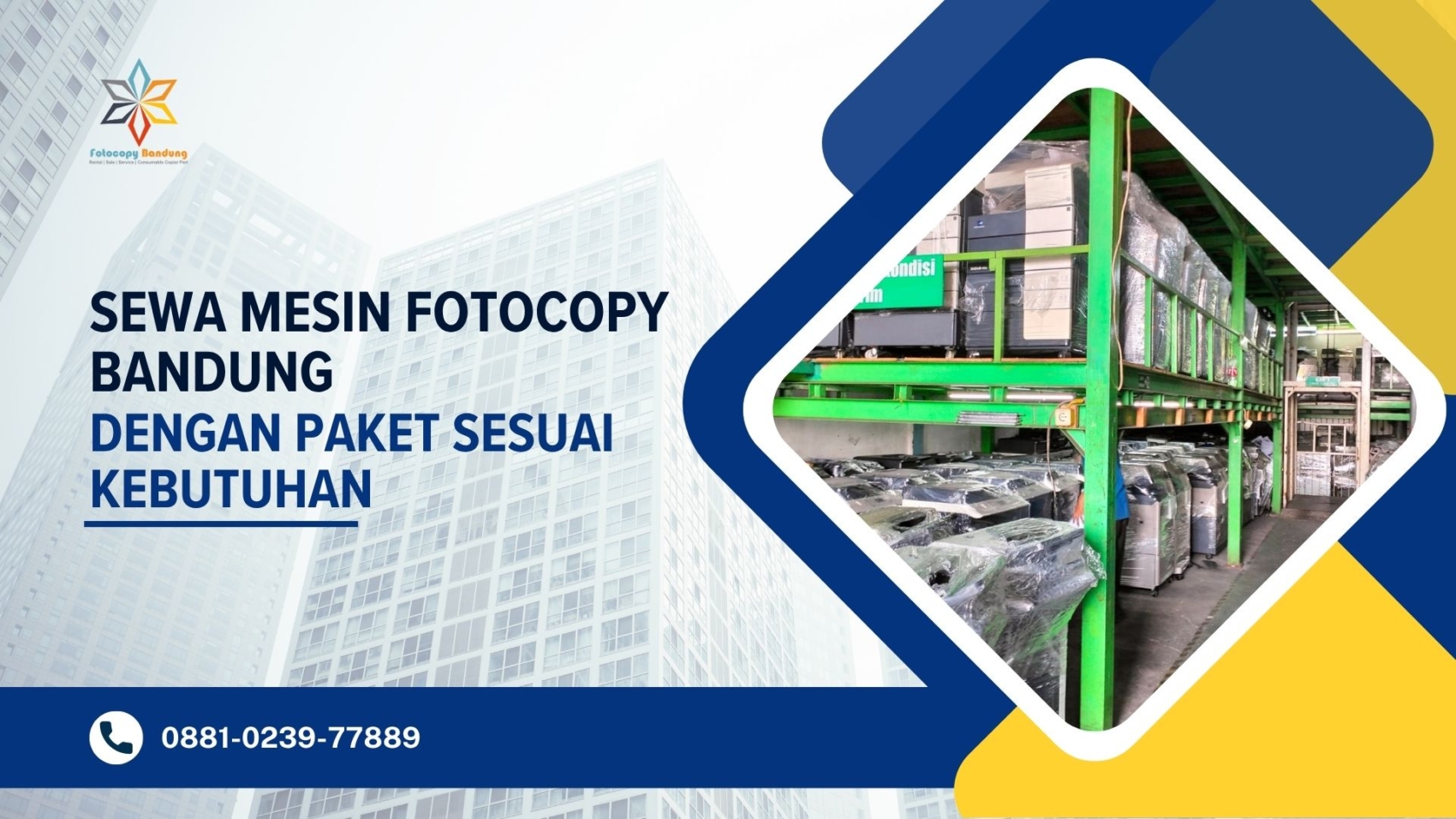 Sewa Mesin Fotocopy Bandung dengan Paket Sesuai Kebutuhan