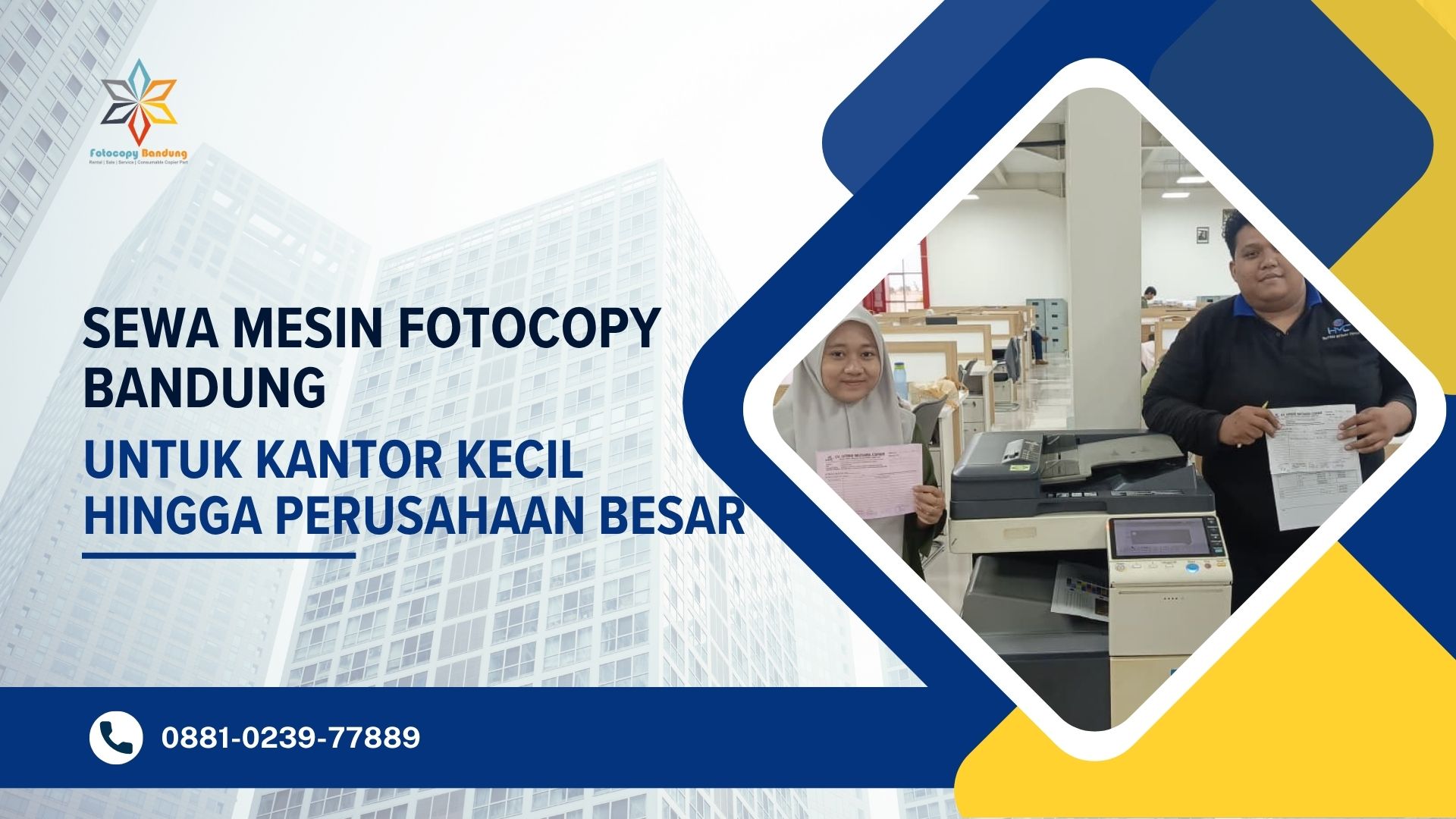 Sewa Mesin Fotocopy Bandung untuk Kantor Kecil hingga Perusahaan Besar