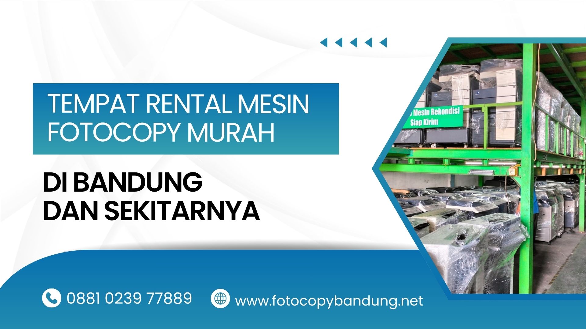 Tempat Rental Mesin Fotocopy Murah di Bandung dan Sekitarnya