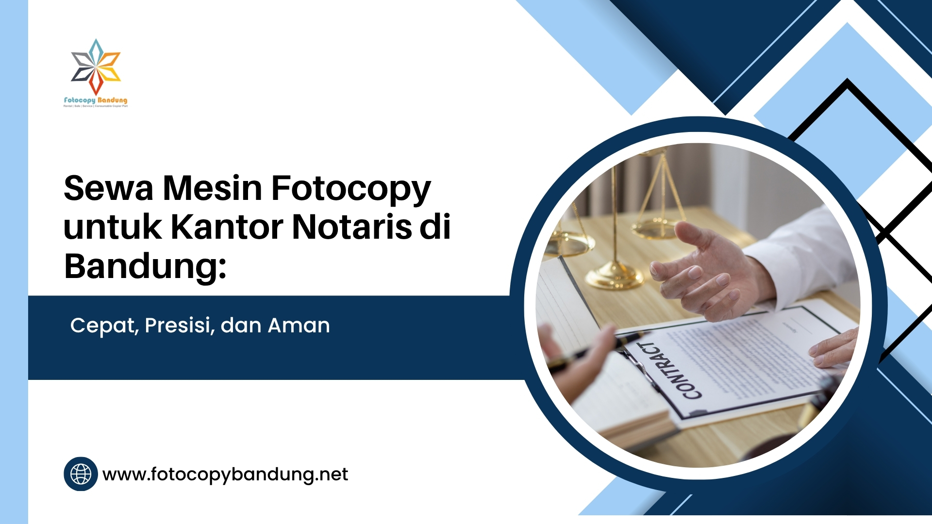 Sewa Mesin Fotocopy untuk Kantor Notaris di Bandung Cepat, Presisi, dan Aman