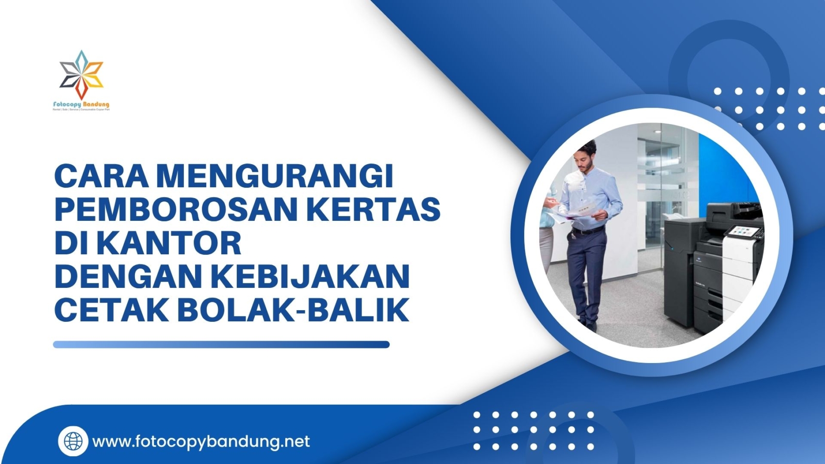 Cara Mengurangi Pemborosan Kertas di Kantor dengan Kebijakan Cetak Bolak-Balik