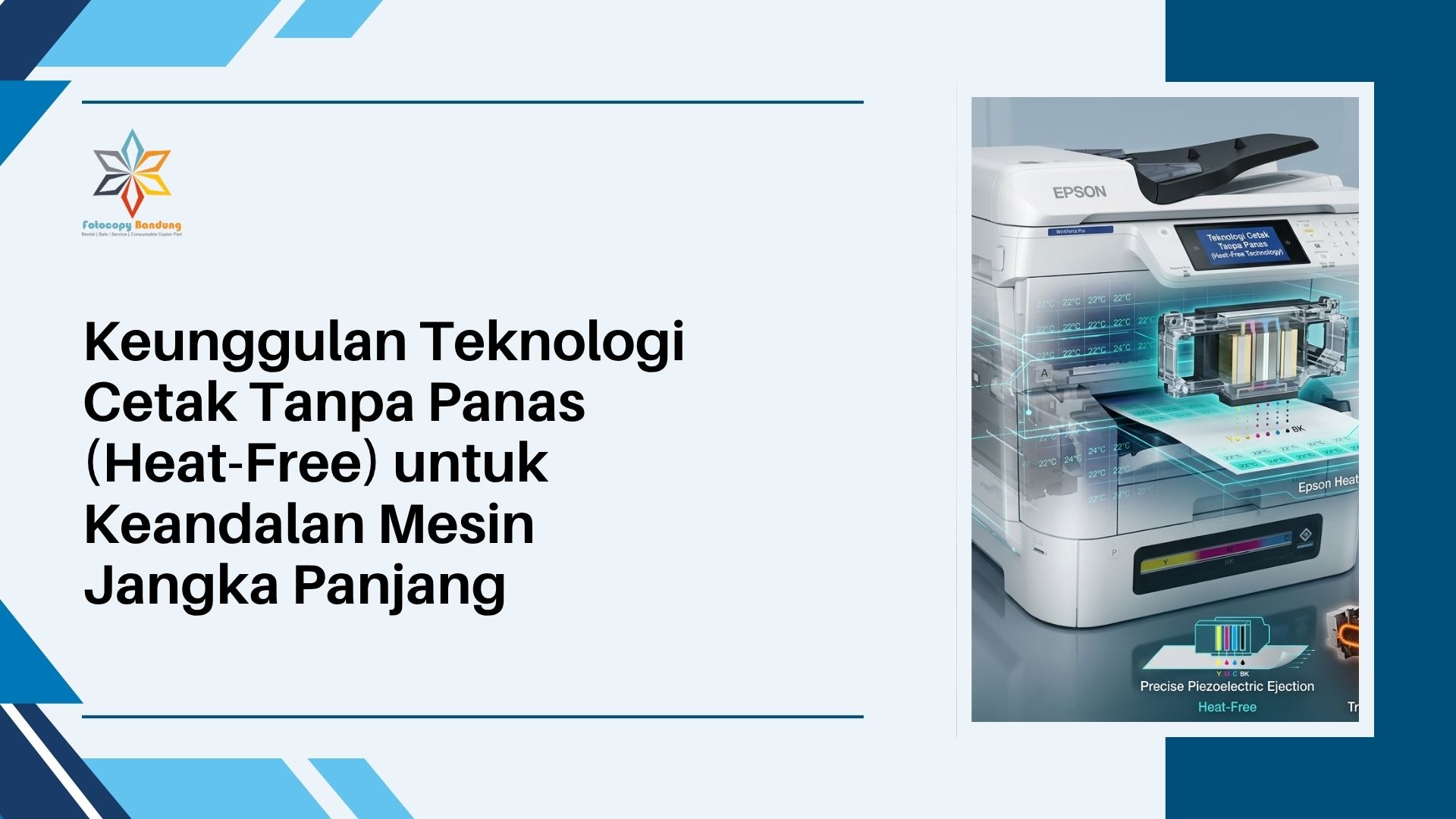 Keunggulan Teknologi Cetak Tanpa Panas (Heat-Free) untuk Keandalan Mesin Jangka Panjang