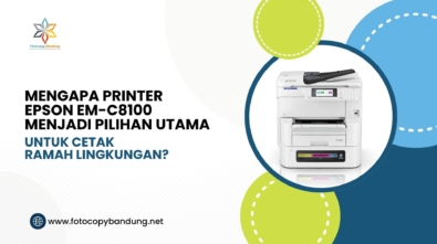 Mengapa Printer Epson EM-C8100 Menjadi Pilihan Utama untuk Cetak Ramah Lingkungan