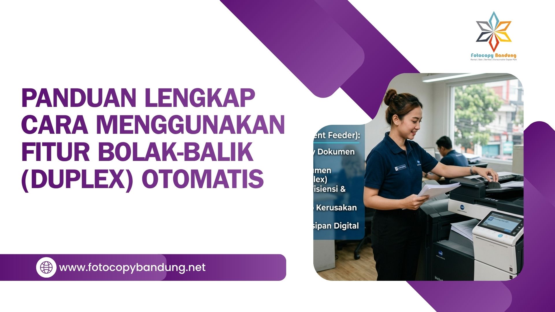 Panduan Lengkap Cara Menggunakan Fitur Bolak-Balik (Duplex) Otomatis