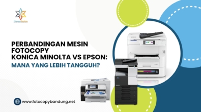 Perbandingan Mesin Fotocopy Konica Minolta vs Epson Mana yang Lebih Tangguh